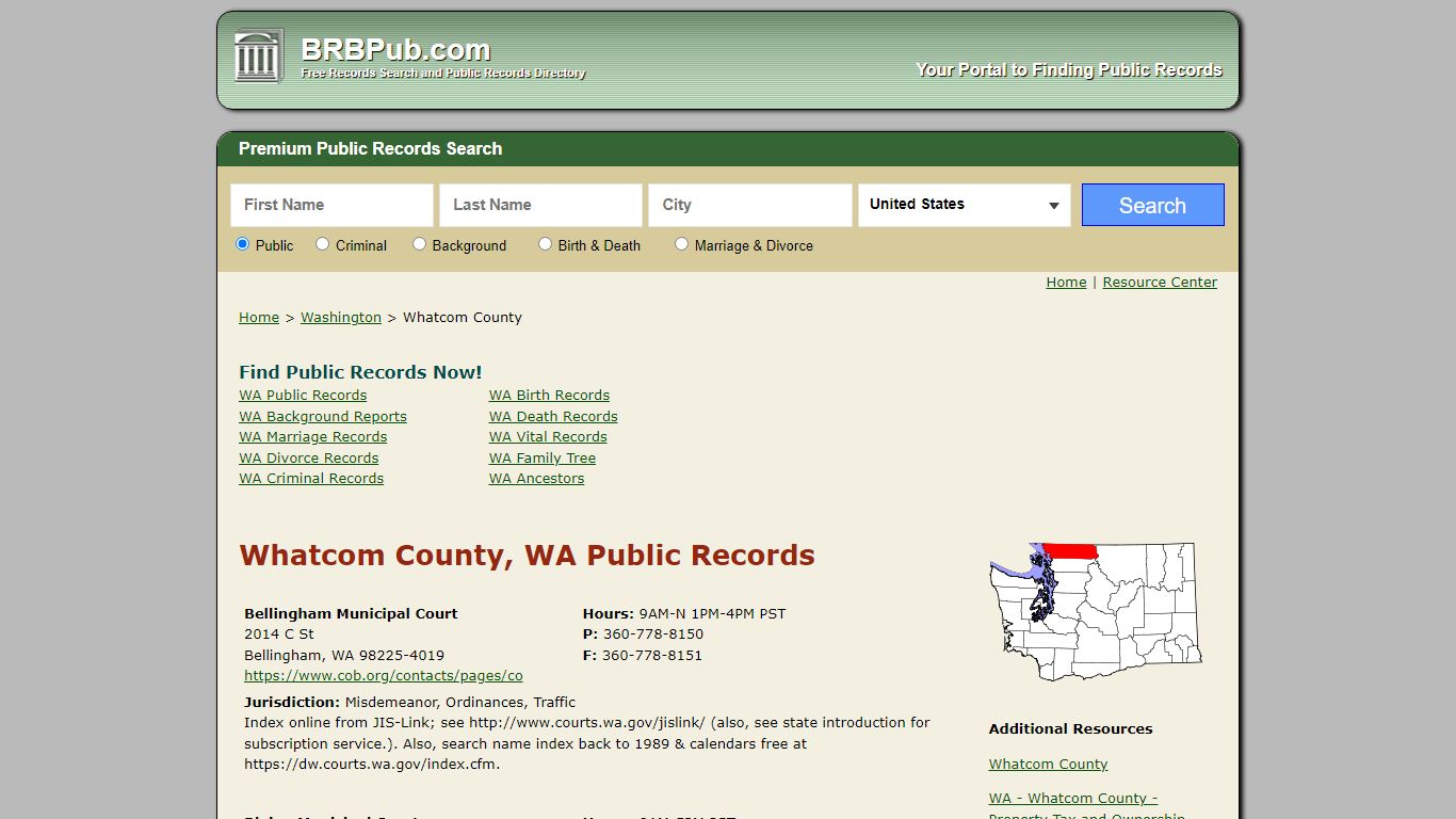 Whatcom County Public Records | Search Washington ...